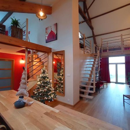 La Grange De Marie A St Angel - Magnifique Grange Renovee En Loft Pour 1 A 6 Pers Βίλα Saint-Angel  Εξωτερικό φωτογραφία